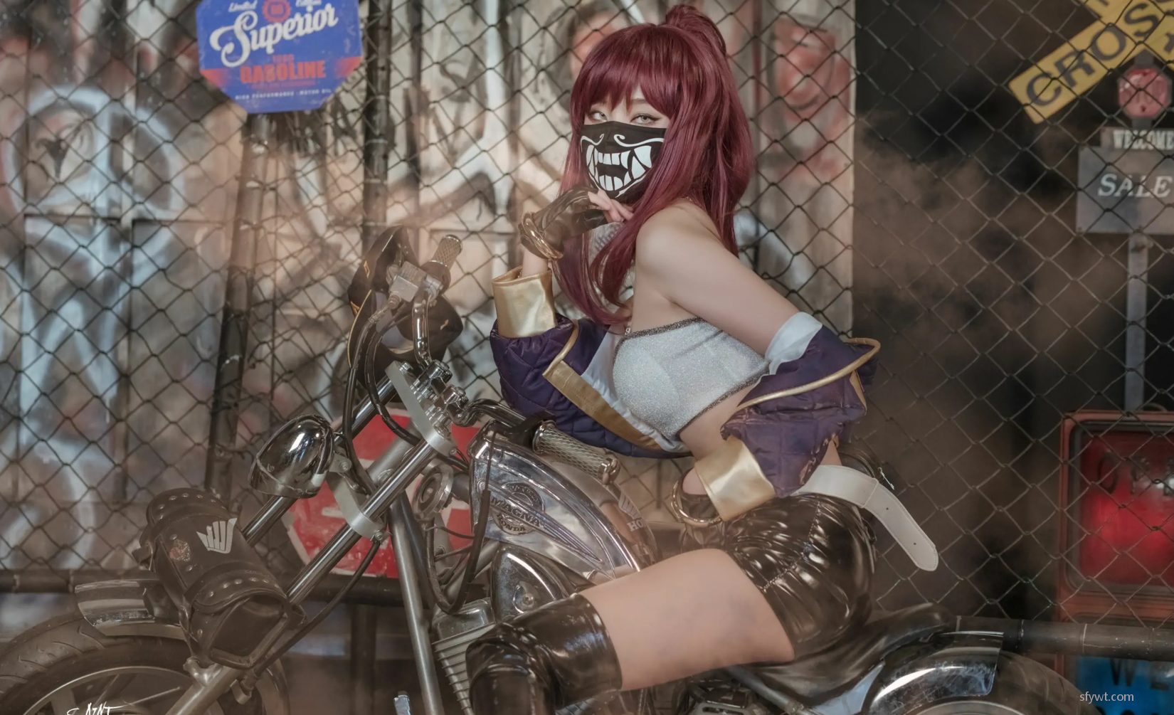 KDA Yunas Nier Automata VOL.4 Akali (65P) Yuna [ϺsaintPhotoLifeд] 㾫ͼ Cos 1ҳ 