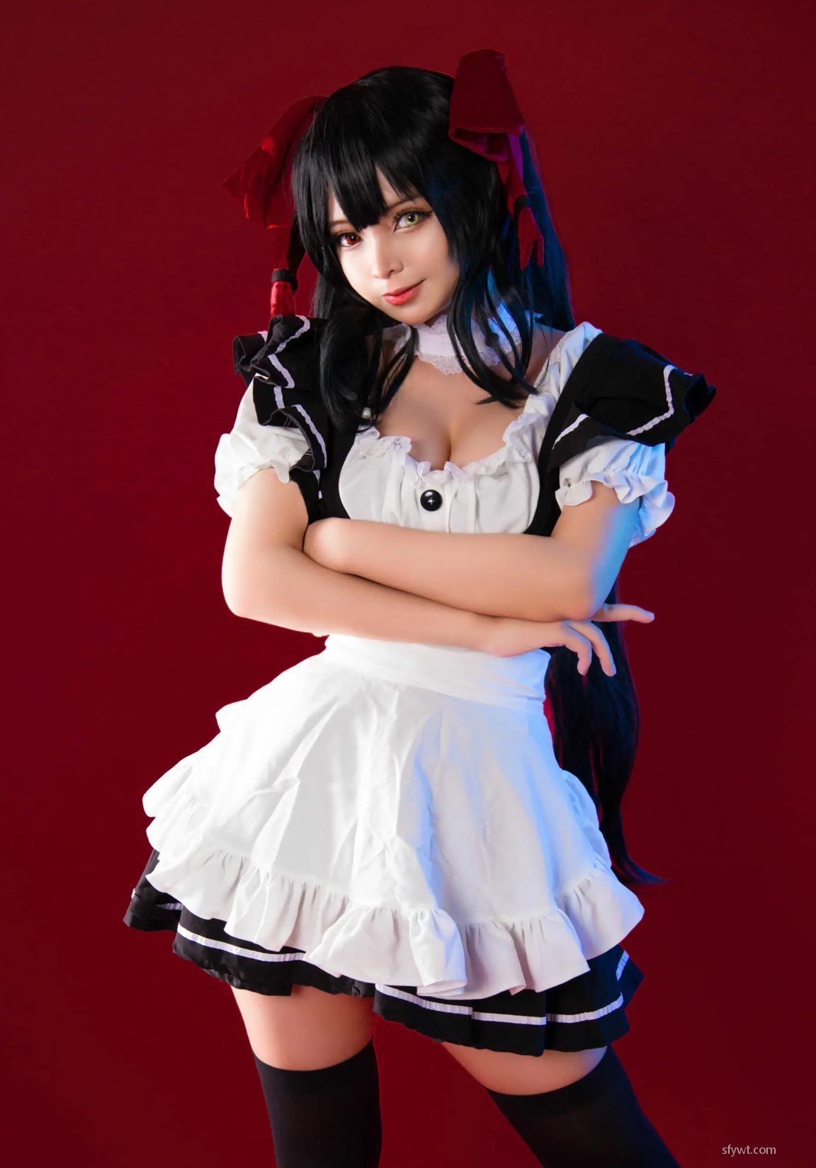 @Umeko (75P) J Tokisaki Kurumi Maid coserС д 7ҳ 