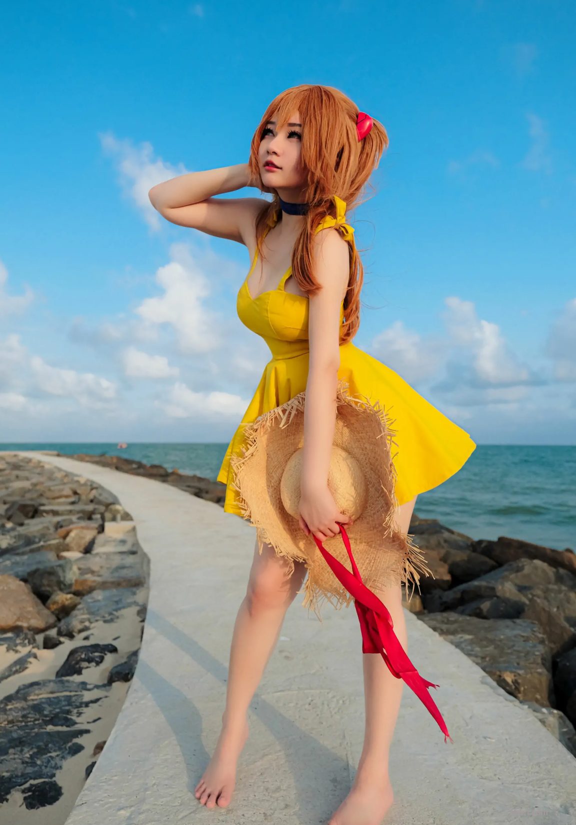 Godzilla Asuka @Potato Dress (27P) ģcoserд ѡ Yellow CoserС 4ҳ 