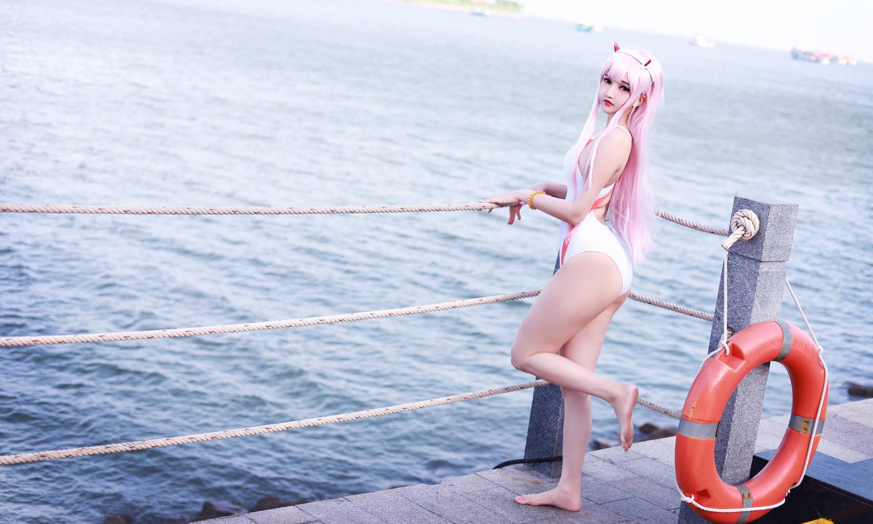 Zero Two @Potato Godzilla ģcoserӰ Swimsuit ʻѡ CoserС 3ҳ