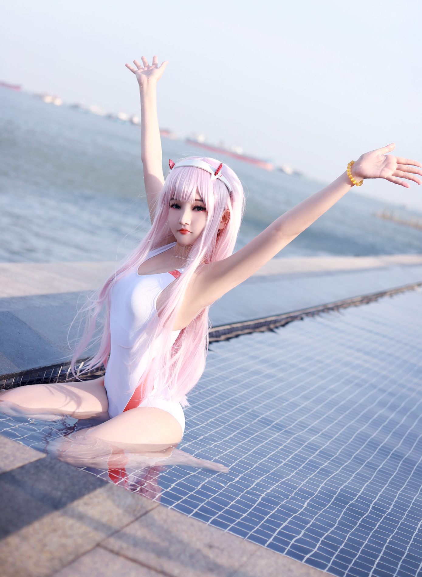 Zero Two @Potato Godzilla ģcoserӰ Swimsuit ʻѡ CoserС 3ҳ